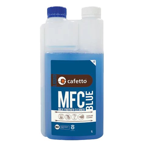 Cafetto Blue Milk Frother Cleaner 1L