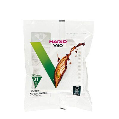 HARIO V60 Paper Filter 100 Sheets