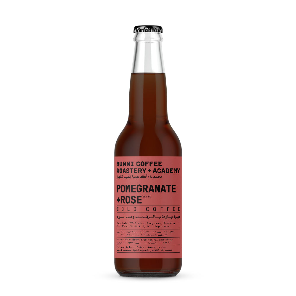 Pomegranate & Rose Cold Coffee