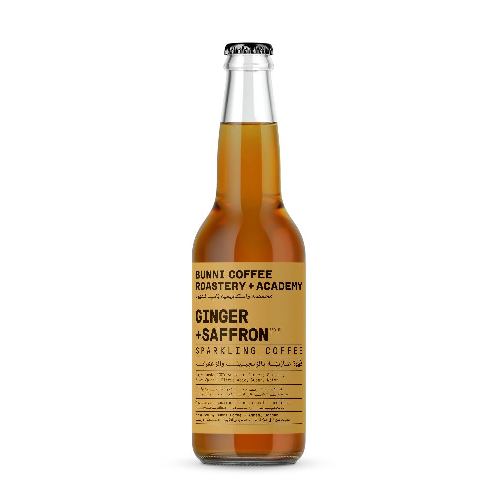 Ginger & Saffron Sparkling Coffee